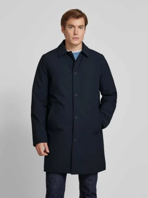 Płaszcz z kołnierzykiem typu cutaway model „HAMPSHIREALF” ECOALF