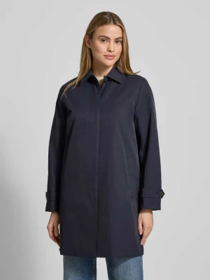 Płaszcz z krytą listwą guzikową i patkami na rękawach Gant