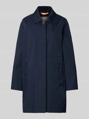 Płaszcz z krytą listwą guzikową i wpuszczanymi kieszeniami Christian Berg Woman Selection