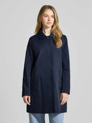 Płaszcz z krytą listwą guzikową i wpuszczanymi kieszeniami Christian Berg Woman Selection