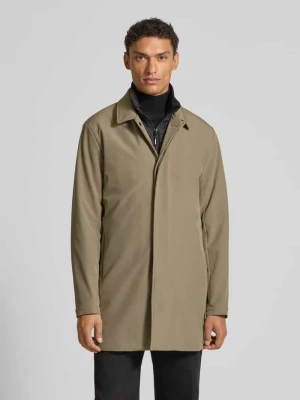 Płaszcz z krytą listwą guzikową model ‘Philman’ Matinique