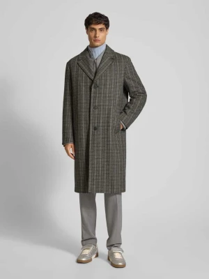 Płaszcz z mieszanki wełny z kołnierzem z połami CINQUE