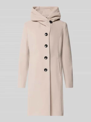 Płaszcz z mieszanki żywej wełny z dodatkiem kaszmiru model 'Bella' Milo Coats Piaskowy