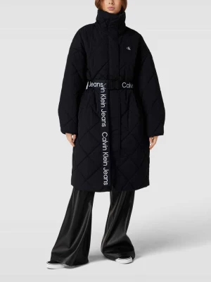 Płaszcz z tasiemką w talii model ‘BELTED’ Calvin Klein Jeans