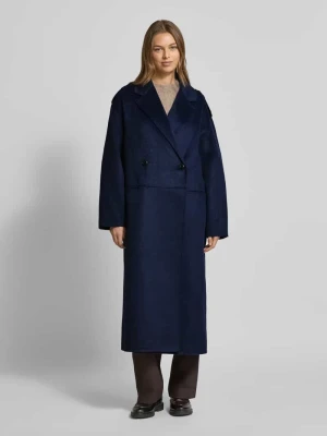 Płaszcz z wełny z kołnierzem z klapami w kroju regular fit model 'MELUMA-1' HUGO