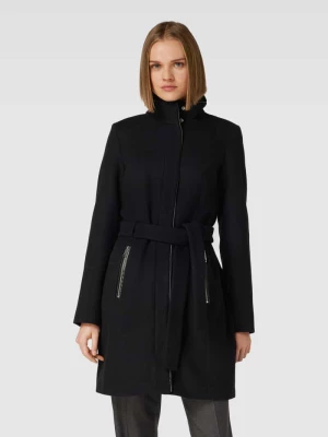 Płaszcz z wiązanym paskiem damski model ‘BESSY’ Vero Moda Outdoor
