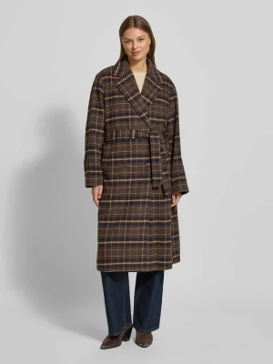 Płaszcz z wiązanym paskiem Jake*s Collection