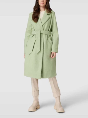 Płaszcz z wiązanym paskiem model ‘FORTUNEAYA’ Vero Moda