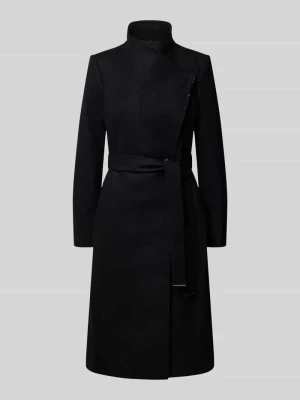 Płaszcz z wiązanym paskiem model 'ROSE' Ted Baker Czarny