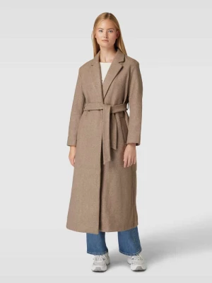 Płaszcz z wiązanym paskiem model ‘TRILLION’ Only