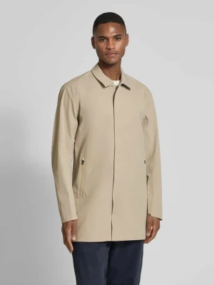 Płaszcz z wykładanym kołnierzem SCANDINAVIAN EDITION