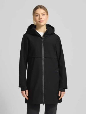 płaszcz z zamkiem błyskawicznym dwustronnym khujo