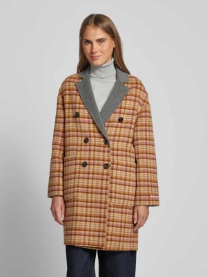 Płaszcz z żywej wełny z kołnierzem z połami model ‘Riccardo’ MAX&Co.