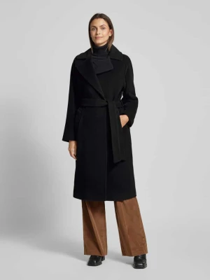 Płaszcz z żywej wełny z paskiem w talii Fuchs Schmitt