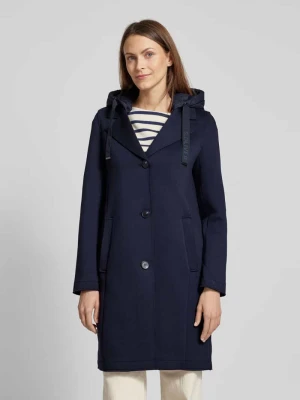 Płaszcz ze scuby o kroju regular fit z odpinanym kapturem z pikowaniem s.Oliver RED LABEL