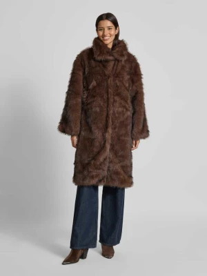 Płaszcz ze sztucznego futra model ‘Stephanie’ NEO NOIR