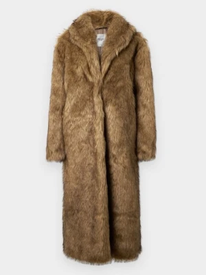 Płaszcz zimowy Abercrombie & Fitch brązowy