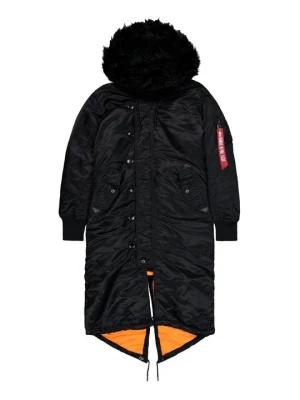 Płaszcz zimowy Alpha Industries czarny