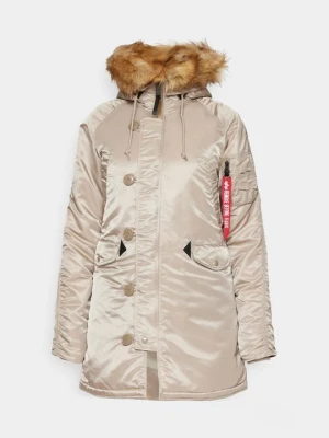 Płaszcz zimowy Alpha Industries piaskowy