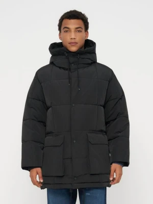 Płaszcz zimowy Armani Exchange czarny