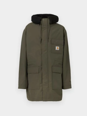 Płaszcz zimowy Carhartt WIP brązowy