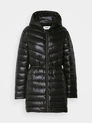 Płaszcz zimowy DKNY czarny