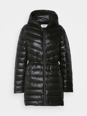 Płaszcz zimowy DKNY czarny