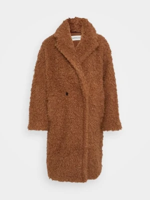 Płaszcz zimowy Even&Odd By Zalando brązowy