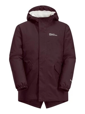 Płaszcz zimowy Jack Wolfskin jagodowy