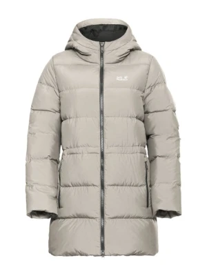 Płaszcz zimowy Jack Wolfskin beżowy