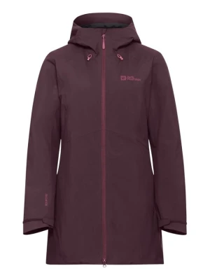 Płaszcz zimowy Jack Wolfskin fioletowy