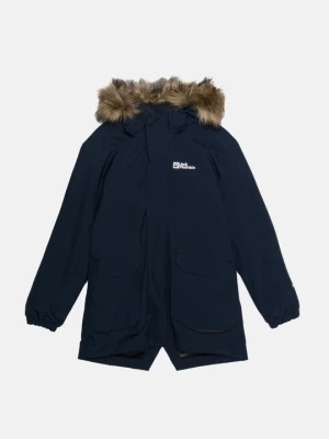 Płaszcz zimowy Jack Wolfskin granatowy