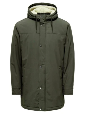 Płaszcz zimowy Only & Sons khaki