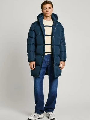 Płaszcz zimowy Pepe Jeans granatowy