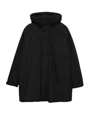 Płaszcz zimowy PULL&BEAR czarny