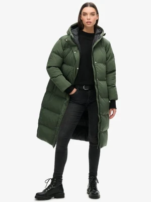 Płaszcz zimowy Superdry zielony