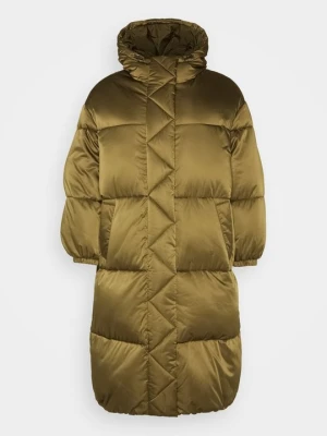 Płaszcz zimowy Tommy Jeans ciemnozielony