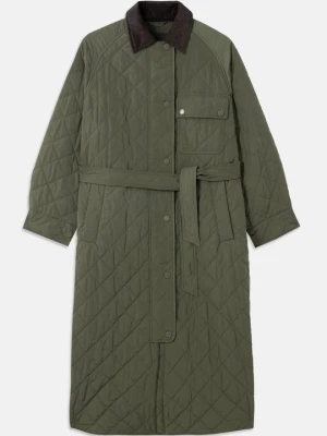 Płaszcz zimowy Weekend Max Mara zielony