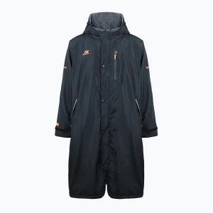 Płaszcz ZONE3 Recycled Robe Parka black/grey/orange