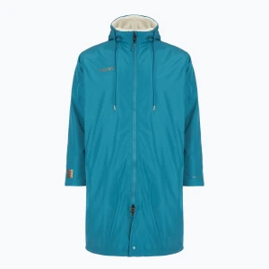 Płaszcz ZONE3 Recycled Thermo-tech Robe Parka teal/copper