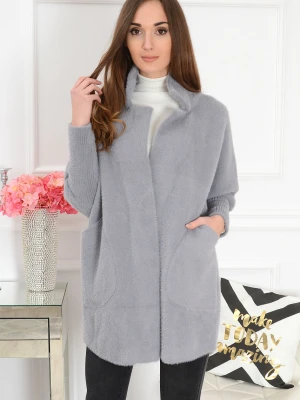Płaszczyk kimono szary Alpaka Cocomoda.pl - odzież damska, sukienki, buty, dodatki