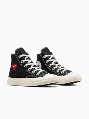 PLAY Comme des Garçons Single Heart Chuck 70 Converse