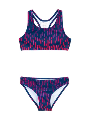 Playshoes Bikini w kolorze granatowo-różowo-fioletowym rozmiar: 134 / 140