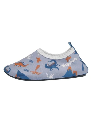 Playshoes Buty "Dino" w kolorze niebieskim do chodzenia na boso rozmiar: 18/19
