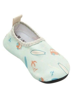 Playshoes Buty "Surf-Bus" w kolorze błękitnym do chodzenia na boso rozmiar: 22/23