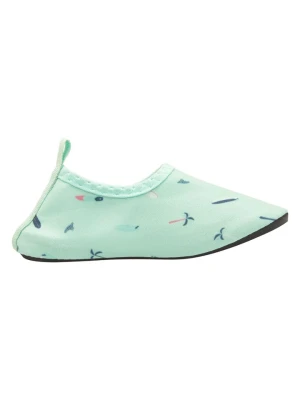 Playshoes Buty "Surfboard Palms" w kolorze błękitnym do chodzenia na boso rozmiar: 24 / 25