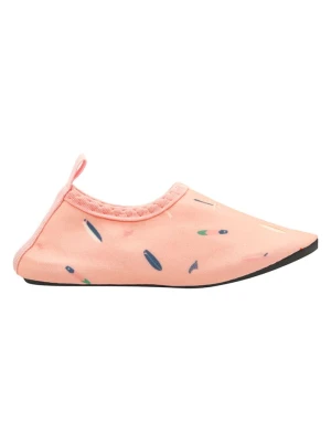 Playshoes Buty "Surfboard Palms" w kolorze jasnoróżowym do chodzenia na boso rozmiar: 28/29