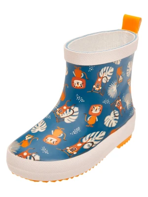 Playshoes Kalosze w kolorze granatowym ze wzorem rozmiar: 26