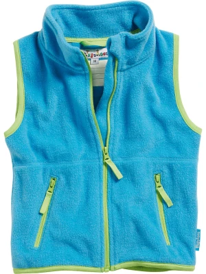 Playshoes Kamizelka polarowa w kolorze niebieskim rozmiar: 116