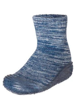 Playshoes Kapcie w kolorze niebieskim rozmiar: 18/19